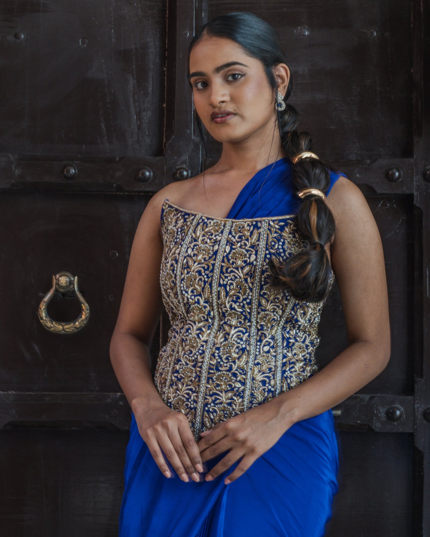 Neelam Corset Sari Set