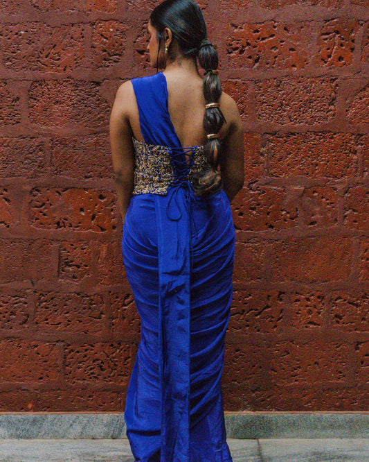 Neelam Corset Sari Set