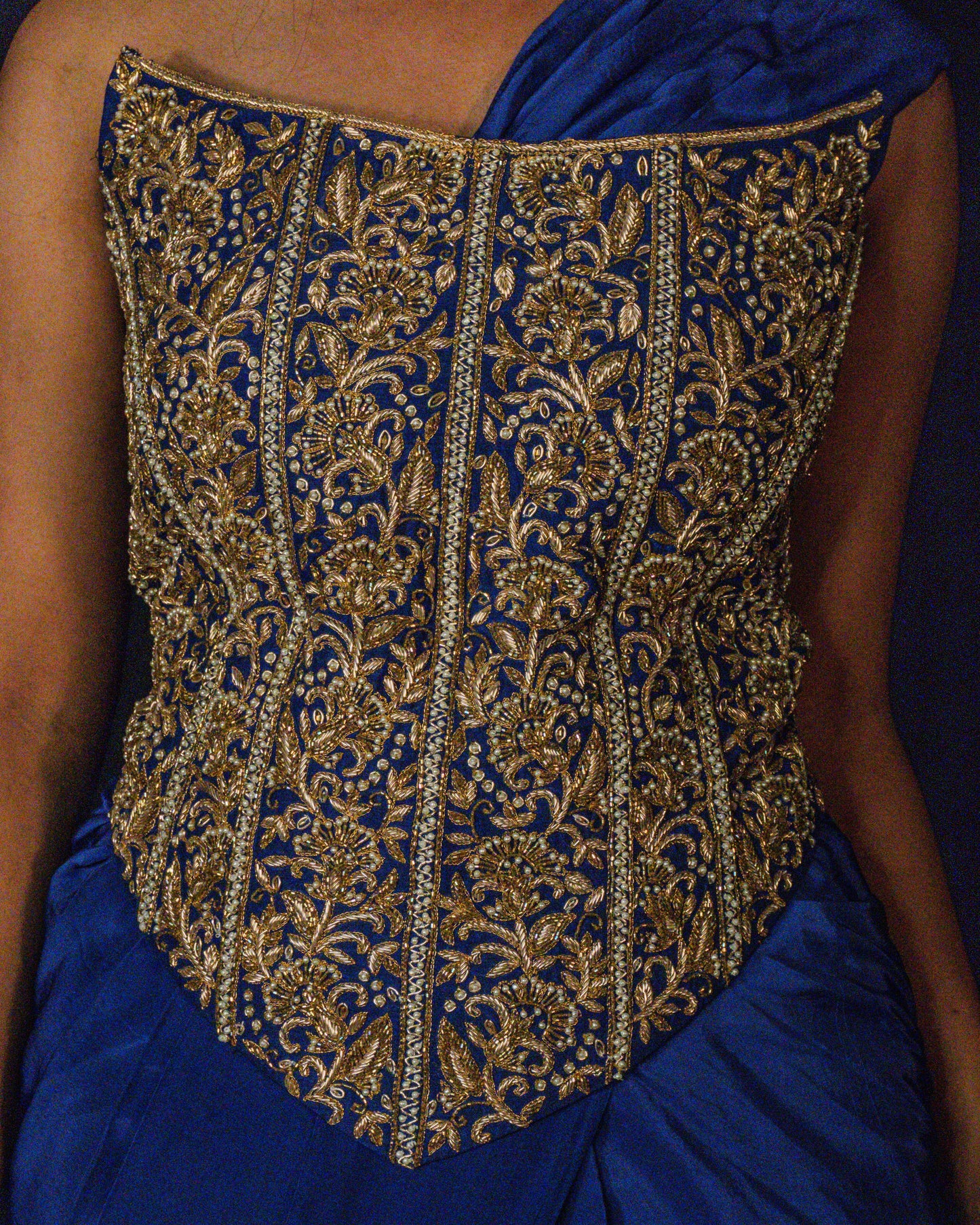 Neelam Corset Sari Set