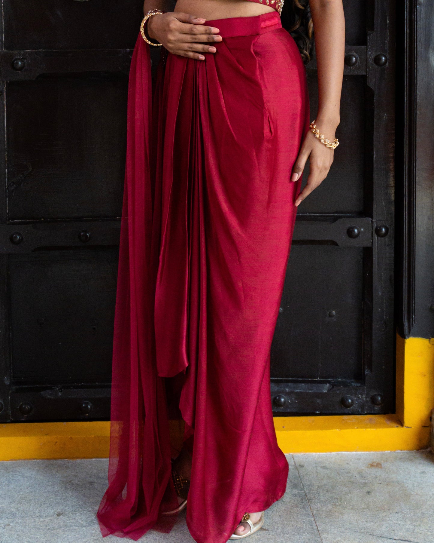 Navya – Draped Skirt