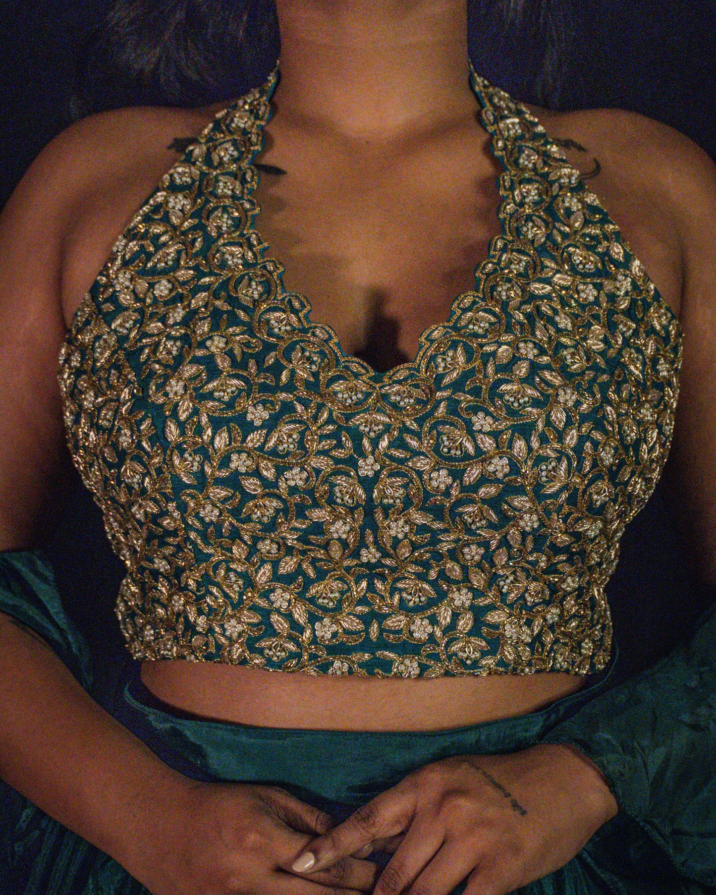 Nisha – Halter Blouse