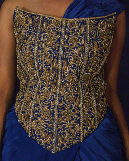 Neelam Corset Sari Set